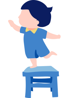 坐下起立