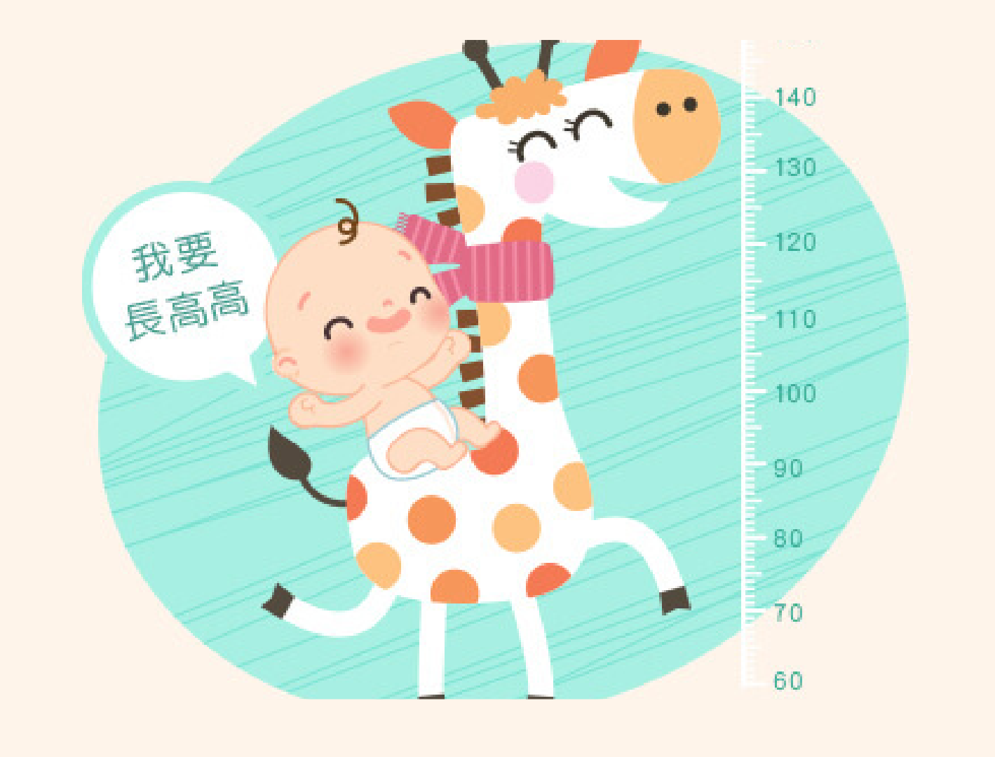 善加利用生長曲線圖，陪伴寶寶一起成長