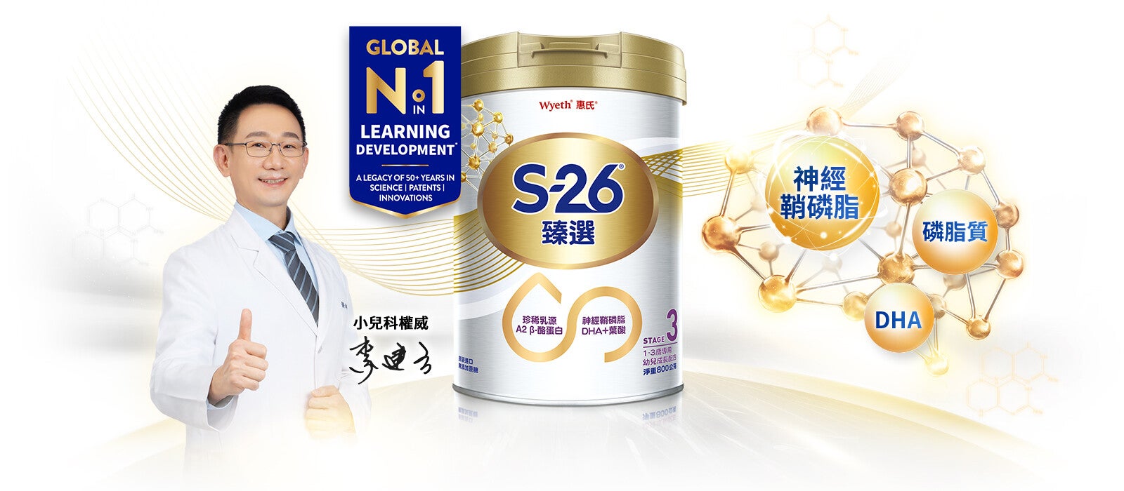 神經鞘磷脂+DHA | 加速統合學習力