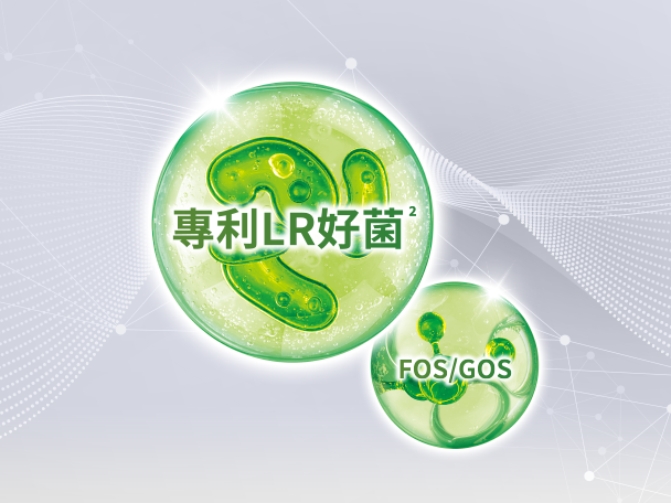 茁悅升級 1 專利LR好菌²